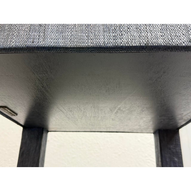 Navy Blue Serena & Lily Driftway Side Table For Sale - Image 8 of 12