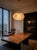 Vintage Italian Venini Murano Glass Pendant Light With Brass Accents – Mid-Century Modern Hand-Blown Lighting For Sale - Image 6 of 6