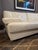 Mid-Century Modern Poltrona Frau Leather Sofa, Cream For Sale - Image 3 of 4