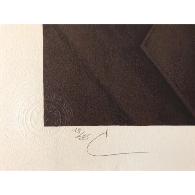 René magritte (according to) lovers this lithography was printed in paris in 2010, on a pure figure 100% cotton, bfk...