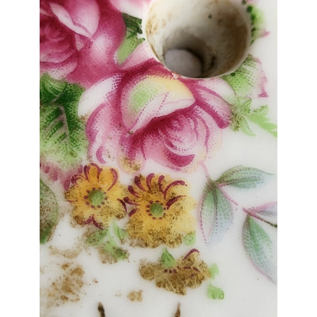 1950s 1950’s Arnart Japan Hand Painted Porcelain Light Switch Covers For Sale - Image 5 of 11