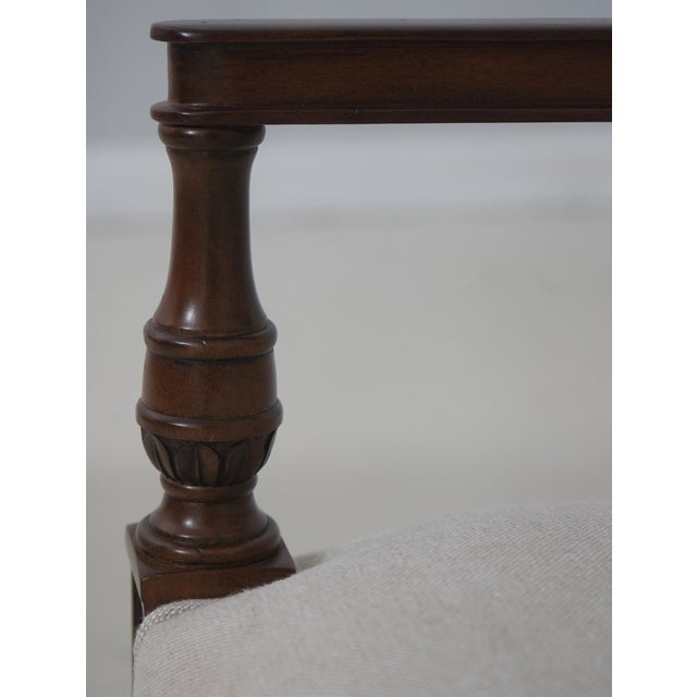 Wood Set of 8 Theodore Alexander ‘The Iven Dining Room Armchairs’ For Sale - Image 7 of 18