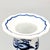 Blue Danube Vintage MCM Blue Danube Porcelain Candle Sticks- Set of 2 For Sale - Image 4 of 4