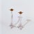 French Crystal Candlesticks from Sèvres, 1970s, Set of 2 For Sale - Image 4 of 9