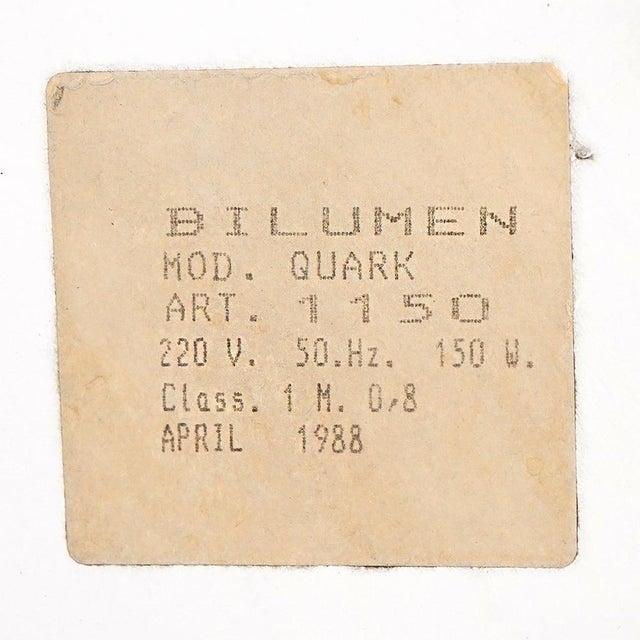 Quark Ceiling Light by Hans Von Klier for Bilumen, 1980s For Sale - Image 13 of 15