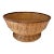 Mid 20th Century Vintage Round Pedestal Centerpiece Basket For Sale