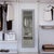 Stucco Dressing Mirror - Gray For Sale - Image 11 of 11