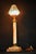 1920s Antique Onyx, Bronze & Etched Glass Column Table Lamp, 1920 For Sale - Image 5 of 14