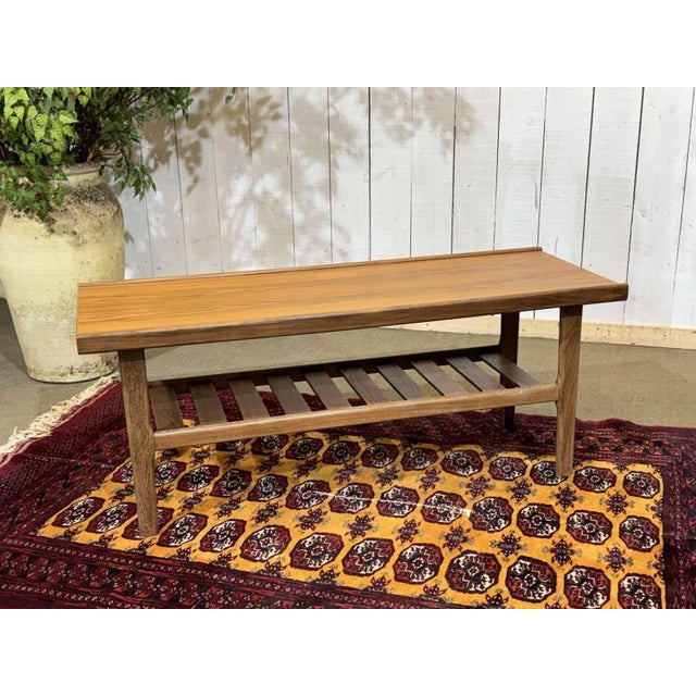 Teak Coffee Table, 1970s For Sale - Image 9 of 9