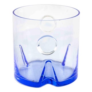 Glass Ice Bucket, 1970s For Sale