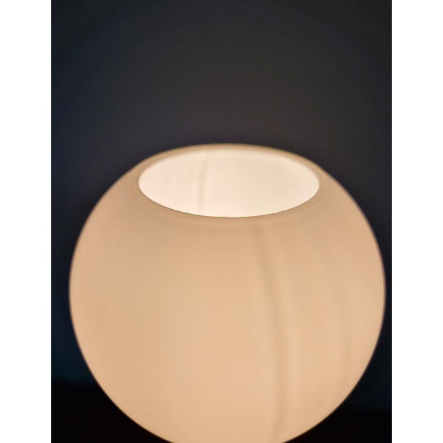 Black Table Lamp in Black Lacquered Metal, 1950s For Sale - Image 8 of 17