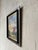 j.p. Signed Rural Landscape Oil Painting on Canvas Vintage Mid-Century Modern 1970s For Sale - Image 9 of 9