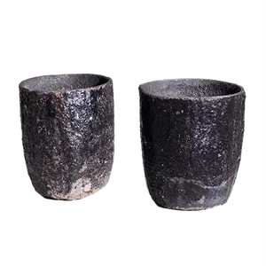 Fine Swedish Iron Garden Vases, 19th Century, Set of 2