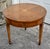 Vintage (1960's) Round Table has a Mid Century Style. Brand is Baker Furniture. The Wood is BurlWood & Fruitwood. The...