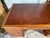 Wood 19th Century Large Size Antique English Geogra Style Oak Leather Top Double Pedestal Partner Executive Desk For Sale - Image 7 of 18