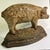 American Vintage Cast Iron Pig Doorstop For Sale - Image 3 of 8