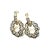 Gia Certified 14k Yellow Gold Door-Knocker Diamond Drop Earrings 1.60 CTW D–g Vs, Pair For Sale - Image 10 of 10