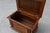 Wood Neo-Renaissance Walnut Chest with Inlaid Front Panel and Turned Columns, Belgium, 1880s For Sale - Image 7 of 15