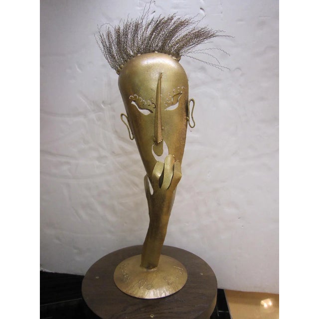 Large Handmade Steel Sculpture "Speak No Evil" For Sale - Image 10 of 13