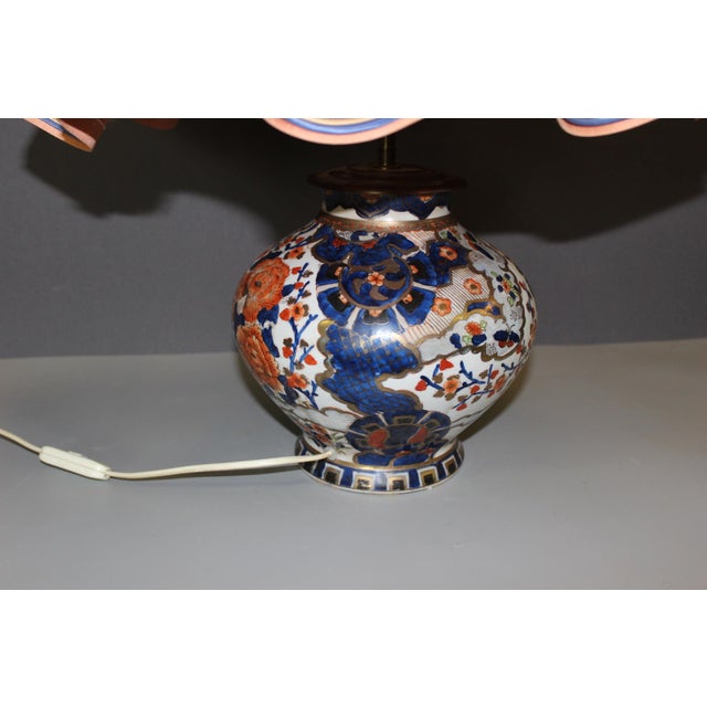 Imari Vase Lamp, 19th Century For Sale - Image 3 of 9