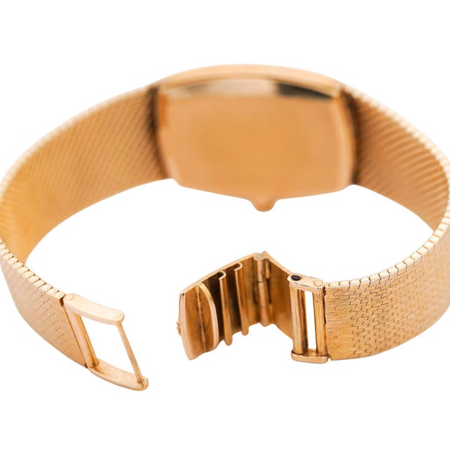 Vintage Rolex Cellini 3807 Champagne Dial 18k Gold Manual Watch For Sale - Image 9 of 13