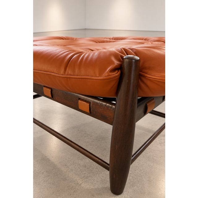 Set of Mole Lounge Chair and Ottoman by Sergio Rodrigues for Oca, 1969 For Sale - Image 9 of 18