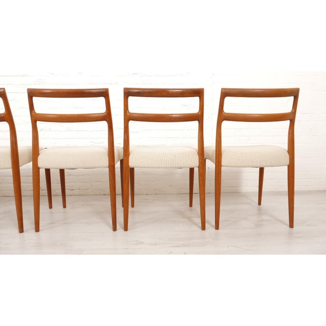 Dining Chairs by Johannes Andersen from Uldum Mobelfabrik, Set of 6 For Sale - Image 9 of 18