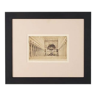 19th Century Photograph of Basilica of Saint Paul Outside the Wall For Sale
