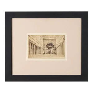 19th Century Photograph of Basilica of Saint Paul Outside the Wall