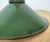Industrial Green Enamel Military Pendant Lamp with Cast Aluminium Top, 1960s For Sale - Image 15 of 18