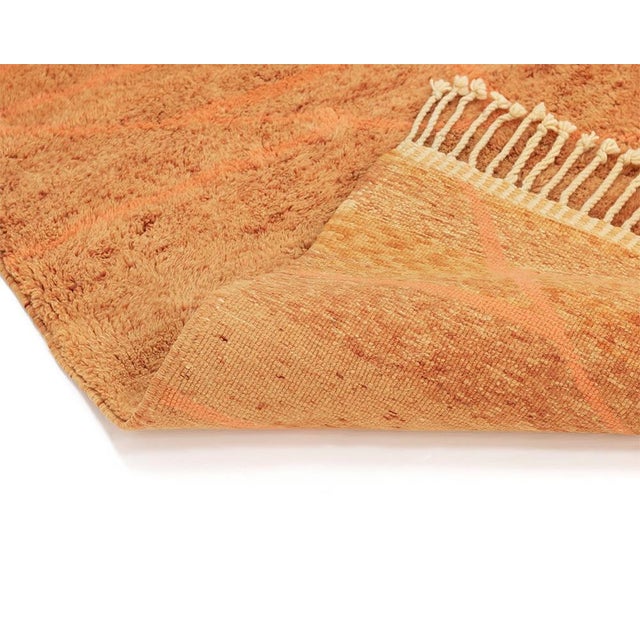 Hand-Knotted Wool Rug by Azele Studio For Sale - Image 4 of 12