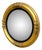 Small Circular Convex Giltwood Mirror, 1840 For Sale