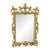 Authentic Vintage Turner Hollywood Regency Gold Rococo Wall Mirror For Sale