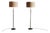 Brass Floor Lamps from Cosack Leuchten, Germany, 1960s, Set of 2 For Sale