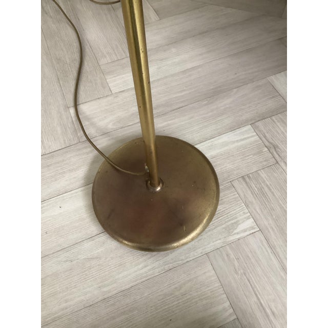 Adjustable Brass Floor Lamp, 1970s For Sale - Image 9 of 10
