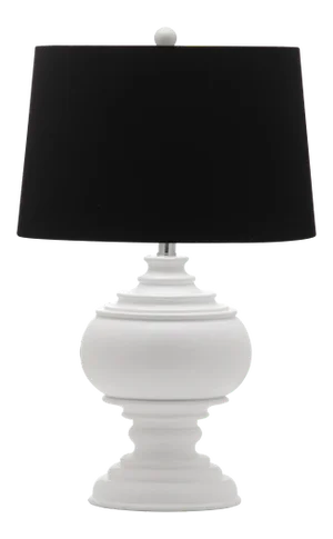 26.5-Inch H Table Lamp - White