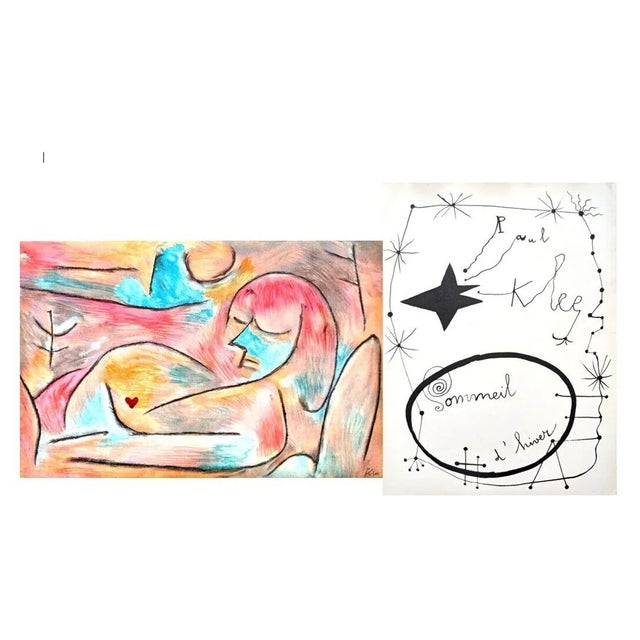 Paul Klee, Figurative Composition, 1938, Original Lithograph For Sale