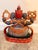 Ruby Red Vintage Mid-Century Signed Balinese Hand-Carved Ganesha Wood Sculpture by I Wayan Pageh For Sale - Image 8 of 12