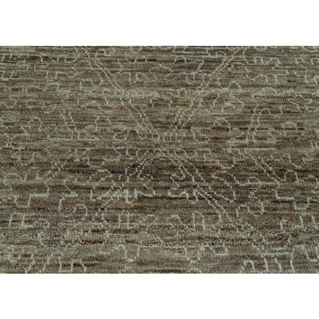 Turkish Modern Handmade Rug 8'10" x 11'5" #20519 For Sale - Image 4 of 8