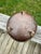 Late 20th Century Antique Russian Handmade Hammered Copper 3 Feet Planter/Pot 6” X 3” For Sale - Image 5 of 7