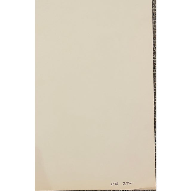 1960s 1960s Neil Metzler Walla Walla Washington Landscape Drawing For Sale - Image 5 of 5
