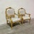 Textile French Rococo Style Off-White Velvet Set of Chairs and Settee - 3 Pieces For Sale - Image 7 of 13