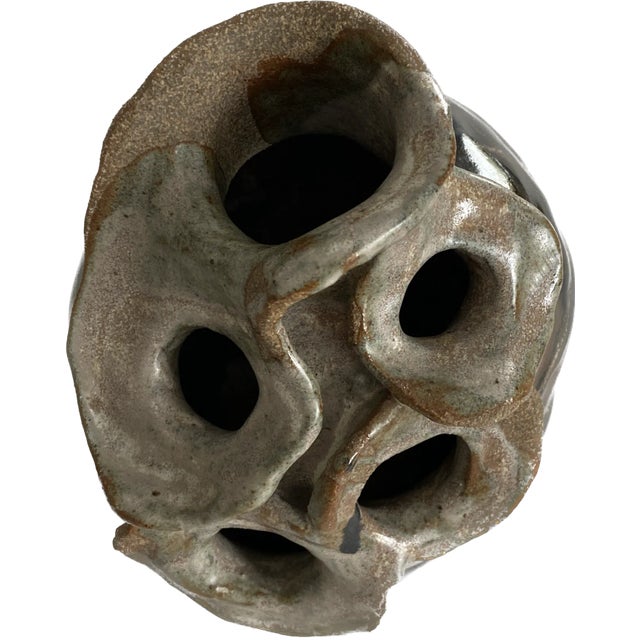 Studio Art Pottery Vase For Sale In Los Angeles - Image 6 of 9