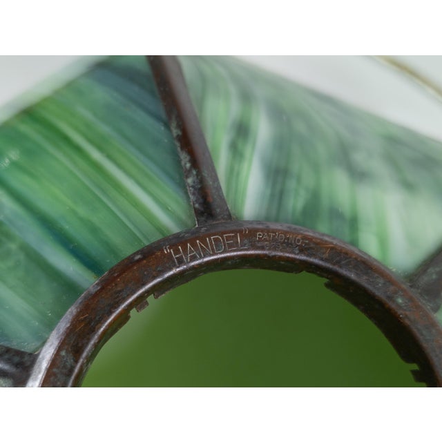 Early 20th Century Arts and Crafts Handle Table Lamp For Sale - Image 11 of 18