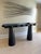 Modern Black Console Table with Ball Detailing – Sculptural Entryway Accent Table Elevate your space with this modern...