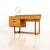Small Mid Century Teak Desk Vanity by Gunther Hoffstead for Uniflex For Sale In Los Angeles - Image 6 of 10