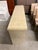 Beige Bespoke Geometric Faux Stone Console Table For Sale - Image 8 of 12