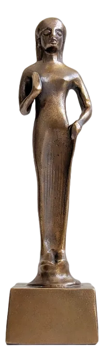 Brachial Style Bronze Sculpture of Woman