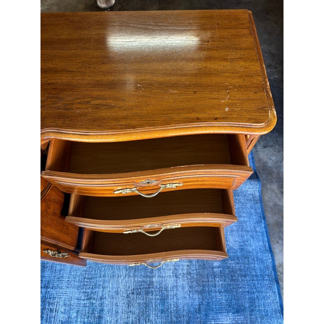 Vintage Huntley by Thomasville French Provincial 9-Drawer Dresser Sideboard Buffet For Sale - Image 10 of 11
