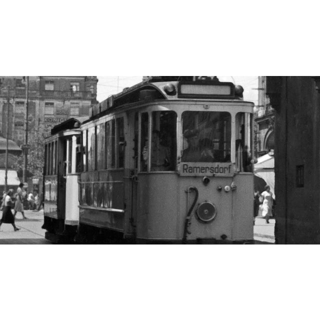 Traditional Tram Line No 24 to Rammersdorf at Karlstor, Munich Germany, 1937 For Sale - Image 3 of 5